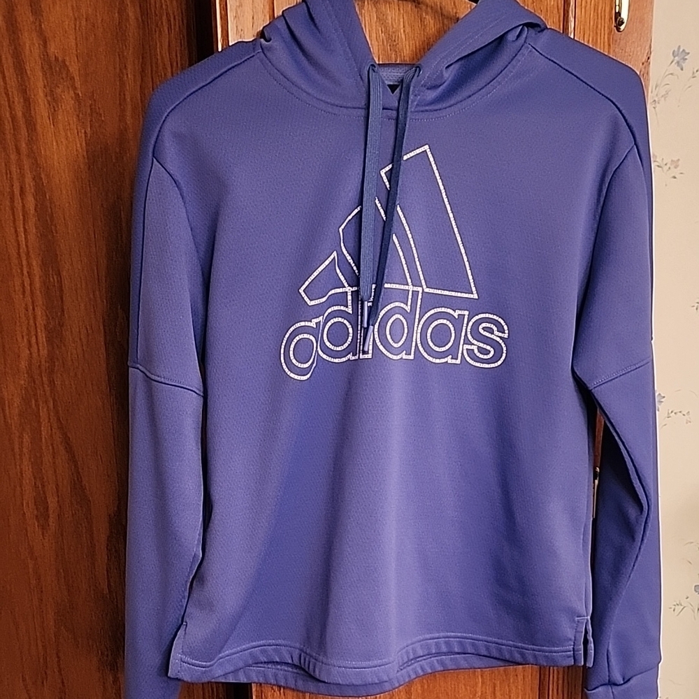 Adidas Lavender Pullover Hoodie - Picture 15 of 15